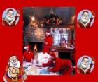 Άγιος Βασίλης επιστολές ανάγνωση από τα παιδιά που έχει λάβει για τα Χριστούγεννα